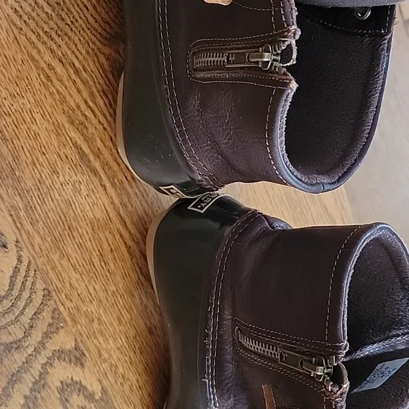 Sperry Topsider Boots Sz 7 Brown - Picture 2 of 4